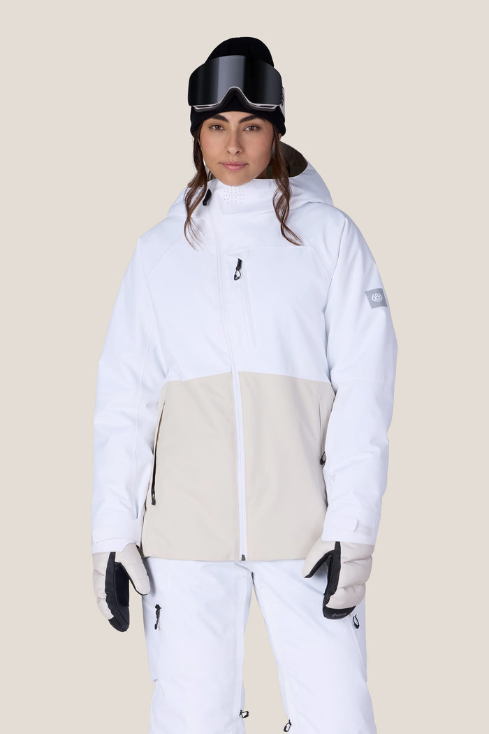 WHITE COLORBLOCK / XS