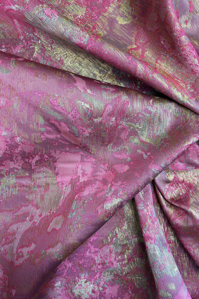 A-Line Floor Length Jacquard Mother of the Bride Dress CM0430