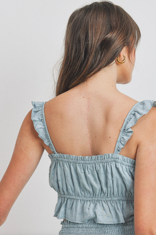 Abigail Woven Tank<br>***LAST ONE***