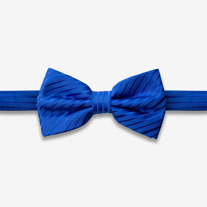 Blue on Blue Striped BoTie