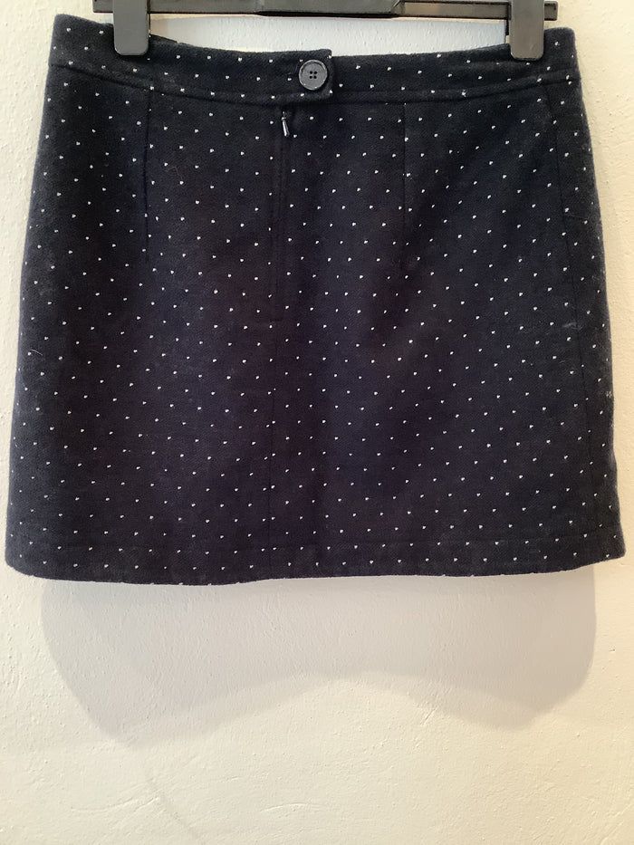 Boutique by Jaegar Navy Polka Dot Skirt Suit Size 10