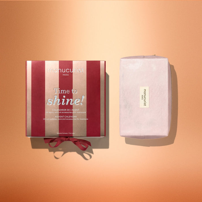 Calendrier de l'Avent + Trousse Lurex