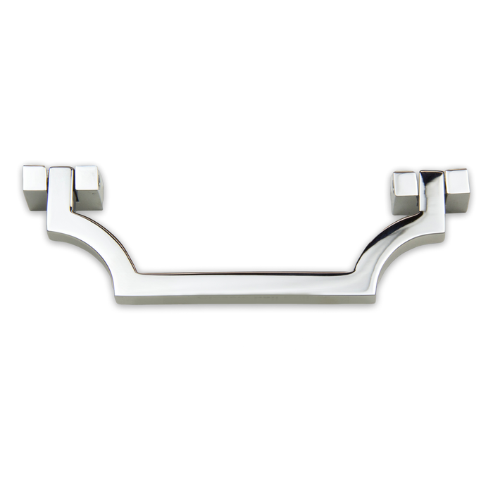 The Classic series hinged Bail Pull adds a touch of luxury to any drawer.