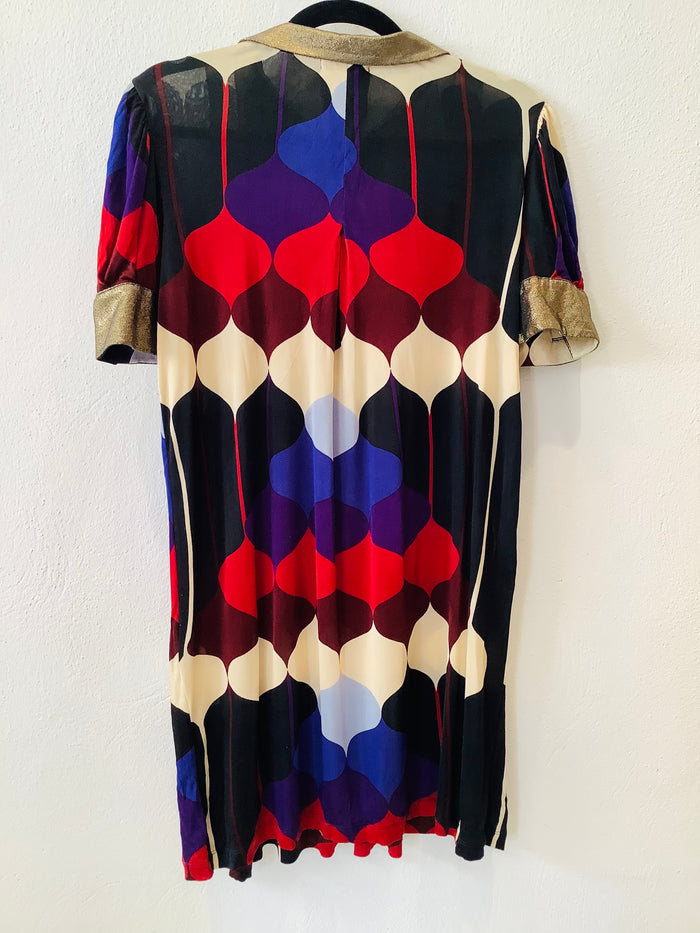 Custo Multi Shirt Dress