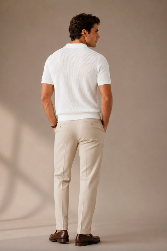 Damion Polo - White