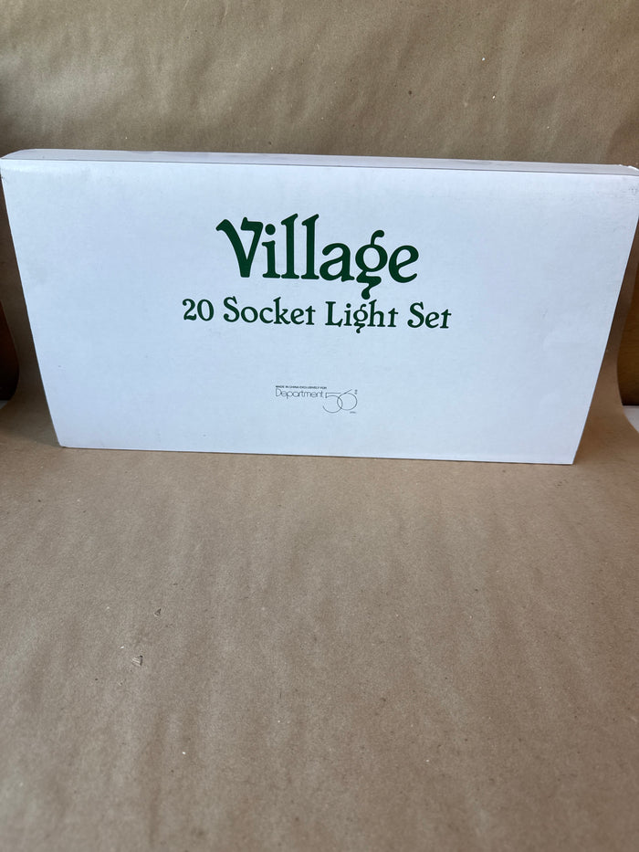 Dept 56 20 Socket Light Bulbs WORKS