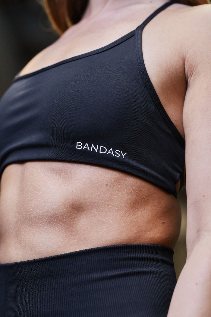 ELITE FLEX SPORTS BRA BLACK