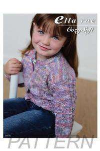 Ella Rae Cozy Soft Ribbed Cardigan PATTERN ONLY-Patterns-Ella Rae-Alpaca Direct