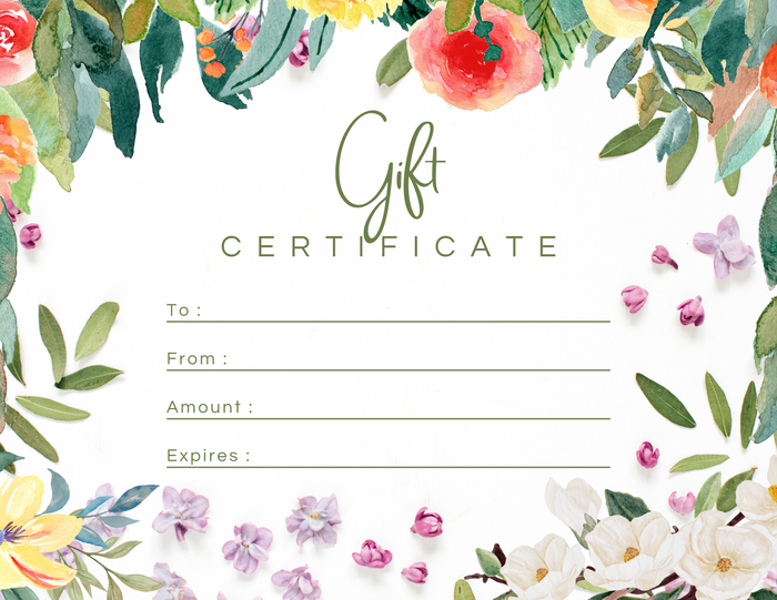 Gemini | Client Gift Certificates 12 pk w/ envelopes