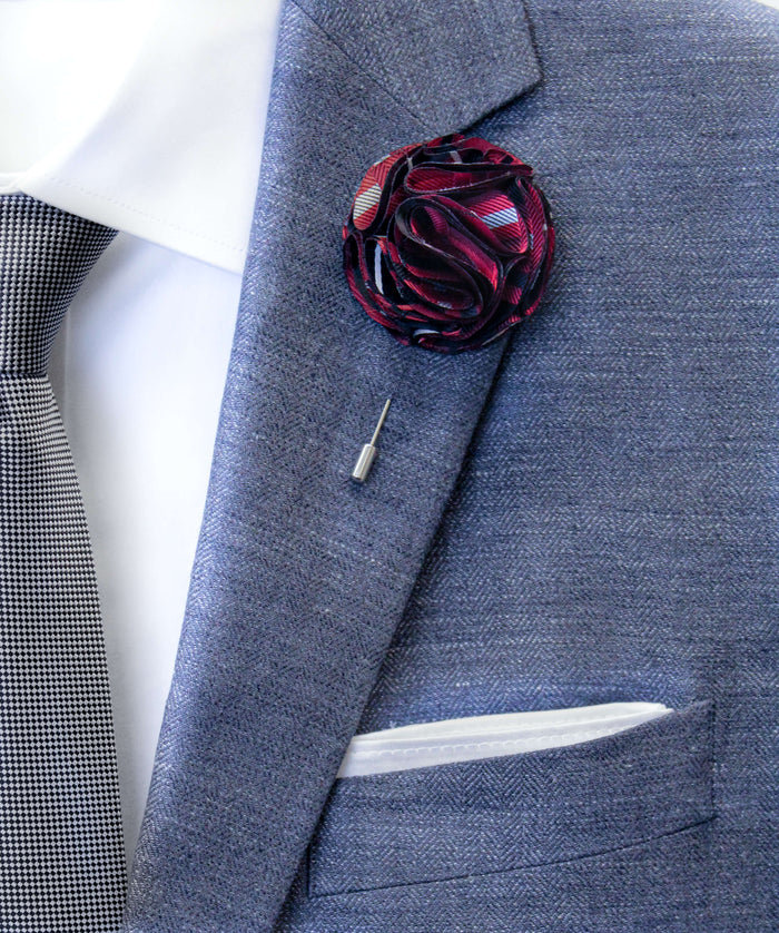 Great Scott Flower Lapel Pin