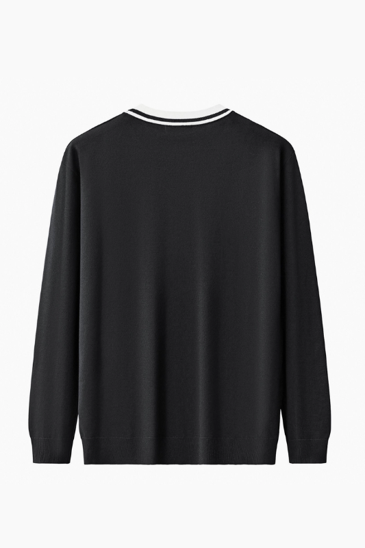 Halo Contrast Knit