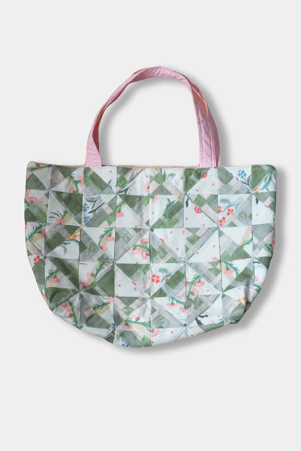 Hand-Quilted Tote Bag - Lucy and Molly Moss