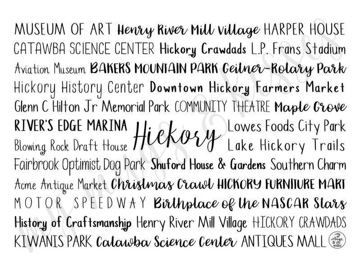 Hickory, NC Tumbler