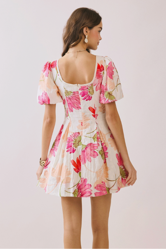 Ilene Floral Mini Dress