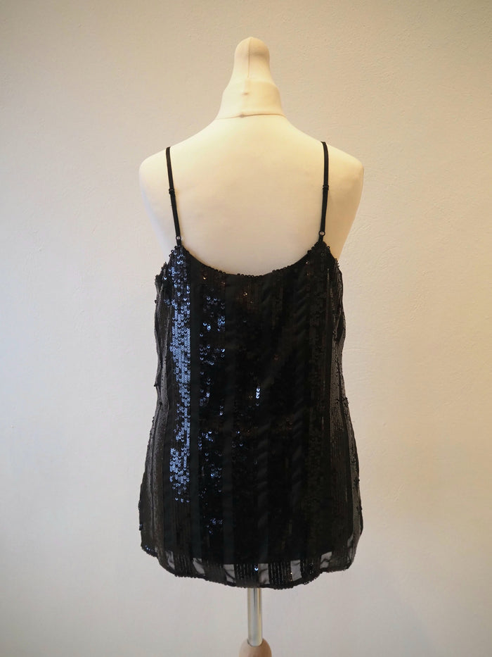 Karen Millen Sequin Cami Size 8