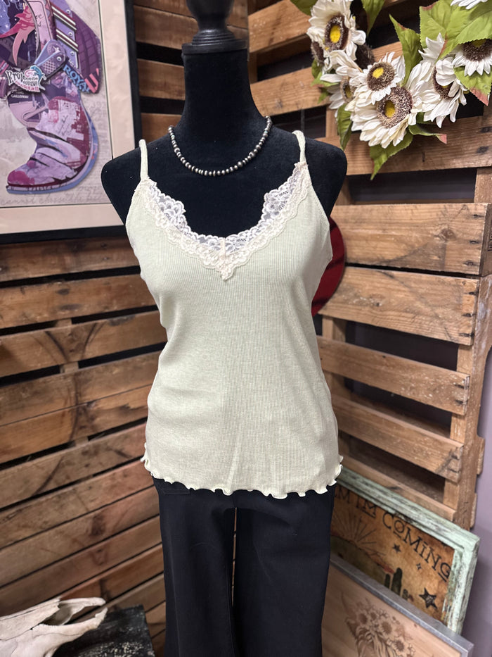 Lace Tank Top