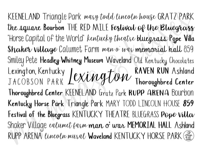 Lexington, KY Tumbler
