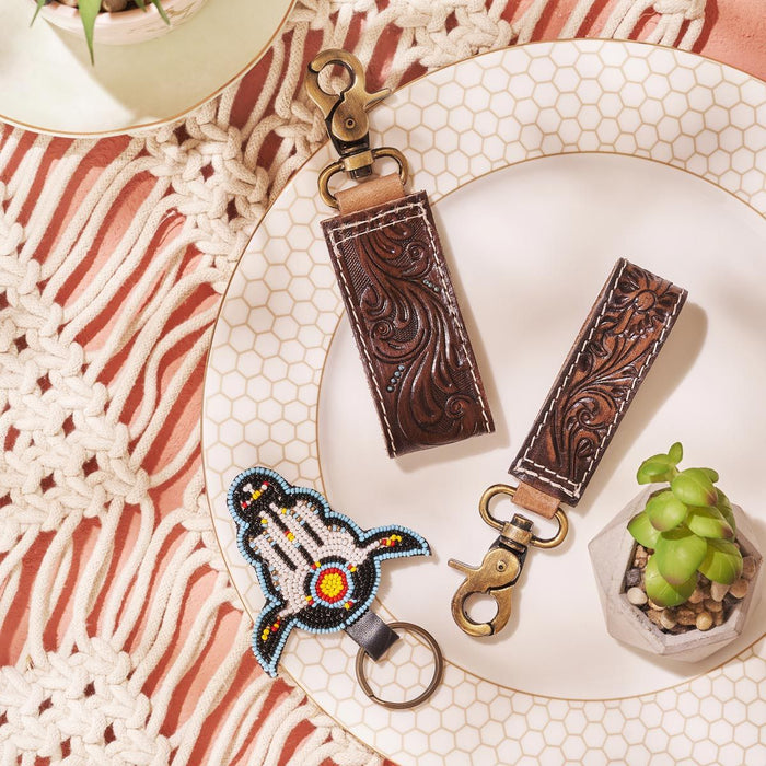 Myra Bag Earnest Flower Key Fob