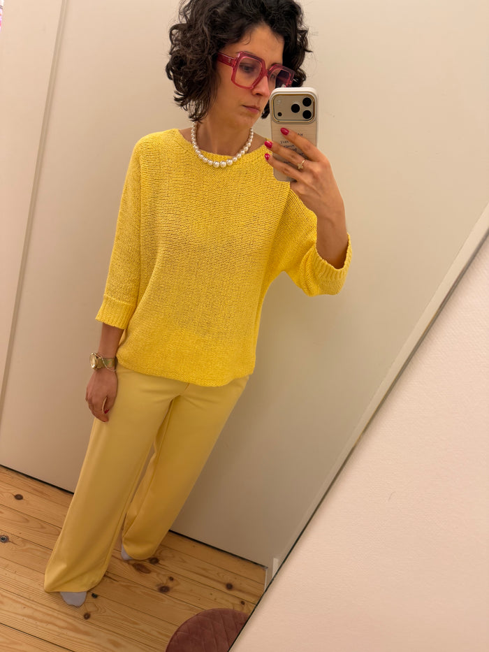 Nanni broek geel