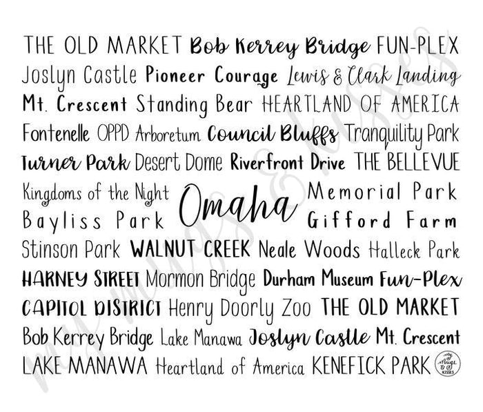 Omaha, NE Travel Mug