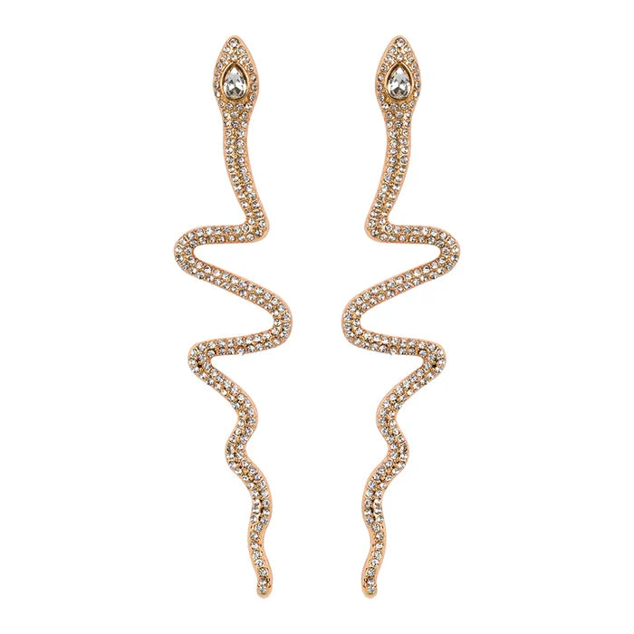 Oorbel curly snake