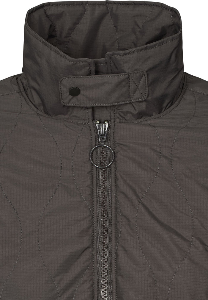 Rethinkit Quilted Jacket Field Jacket 0022 almost black