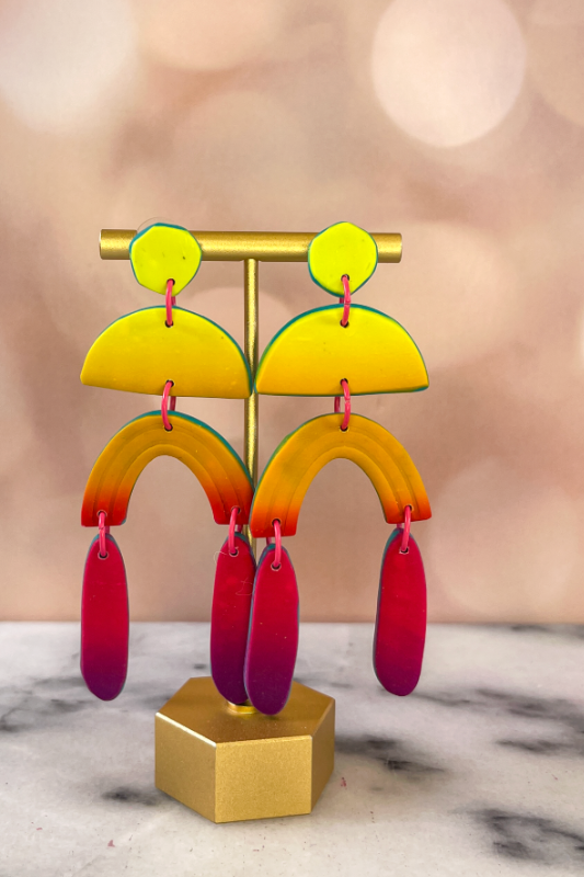 Reign Ombre Earrings