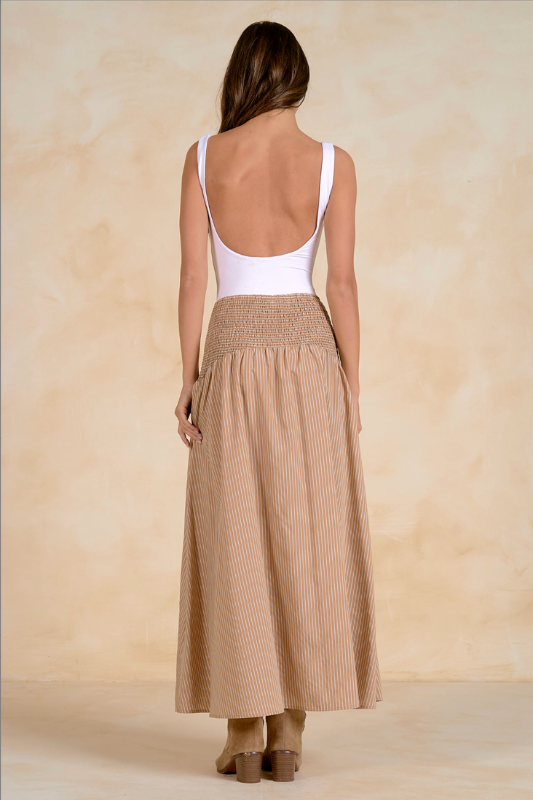 Serina Striped Skirt