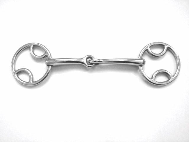 Shires Bevel Bit with Jointed Mouth, 5"