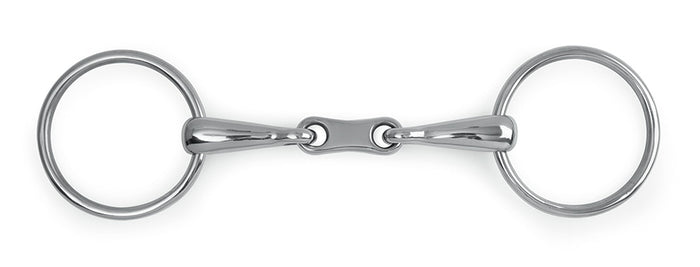 Shires French Link Loose Ring Snaffle Bit, 5"