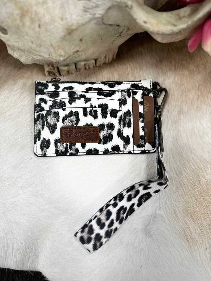 Slim Zip Card Wallet with Wristlet