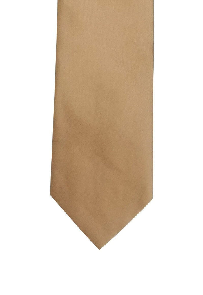 Solid Tan Pre-tied Tie, Tie, GoTie