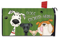 Spoiled Dogs Mailbox Cover