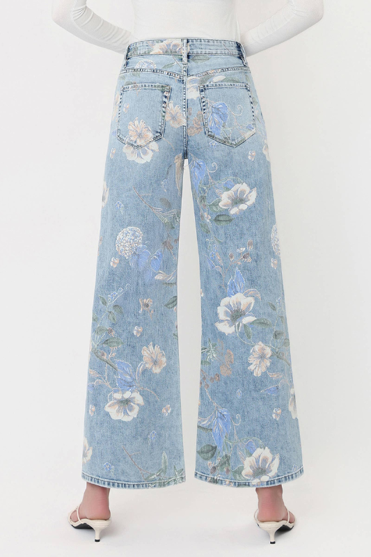 Vintage Flora Denim