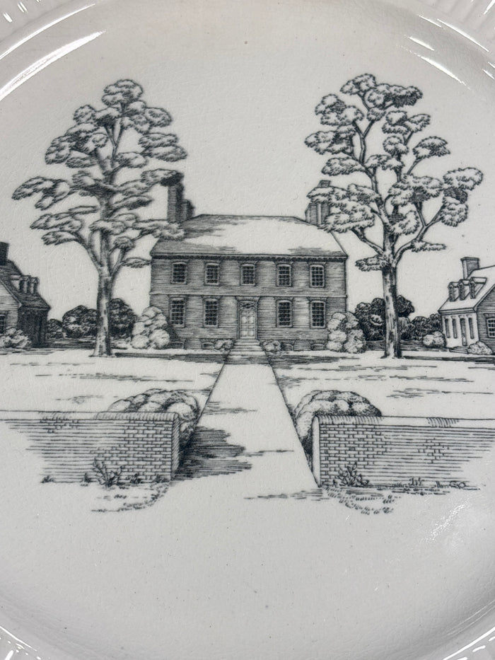 Vintage Wedgewood Plate Kenmore/Fredericksburg, VA 1934