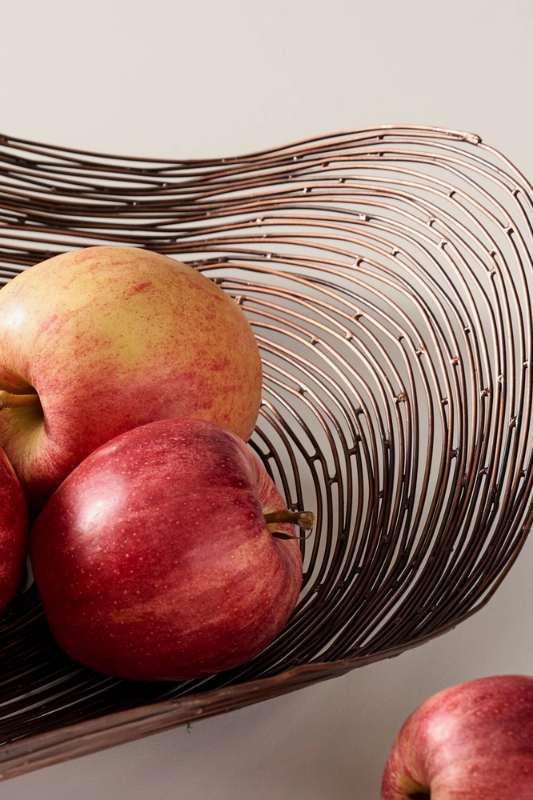 Wavy Wire Bowl