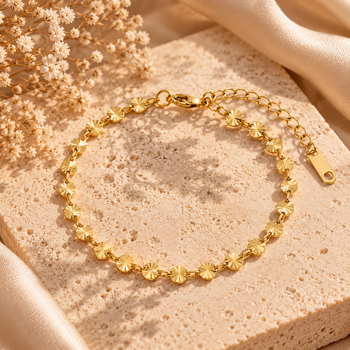 Wolff Jewelry - Sunny - armbånd - 18 karat guldbelagt