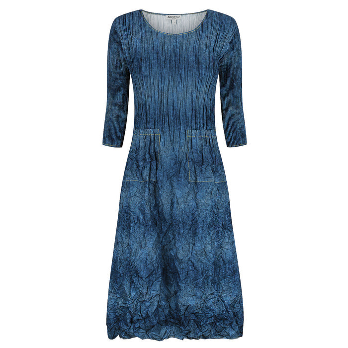 3/4 Sleeve Smash Dress - Prints