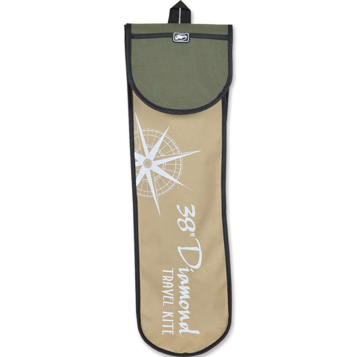 38 in. Travel Diamond Kite - Neon Tron