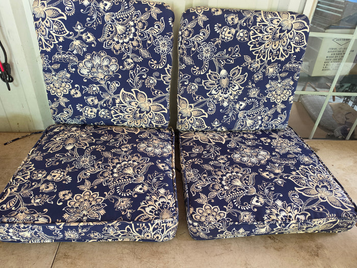 4-Piece Outdoor Chair Cusion Set