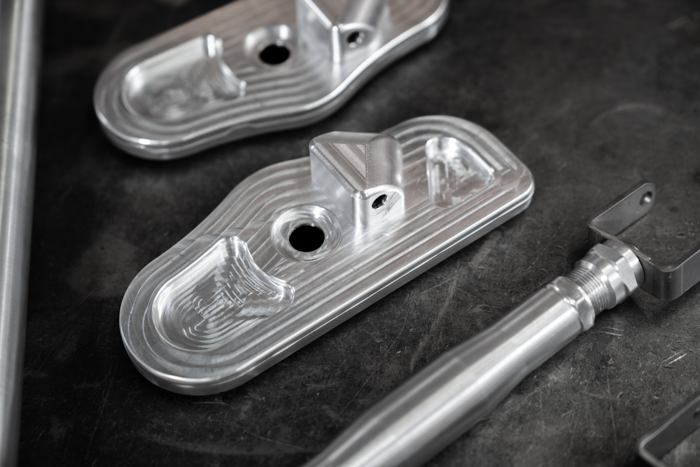 4-Point Support Bracing for LTW Rear Strut Bar - E36, E46, E82, E9X-Strut Bars-grip-drift-Raw Aluminum-E36-Garagistic-bmw