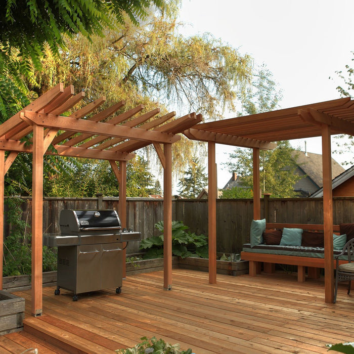 6x10 Western Red Cedar - Select Knotty (STK) Appearance Grade - S4S/Green - Advantage Lumber