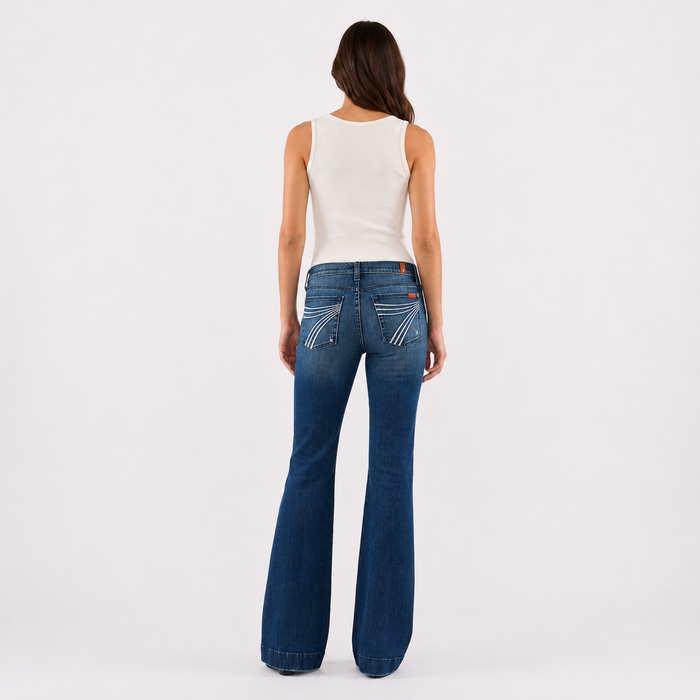 7 For All Mankind Lake Blue Dojo