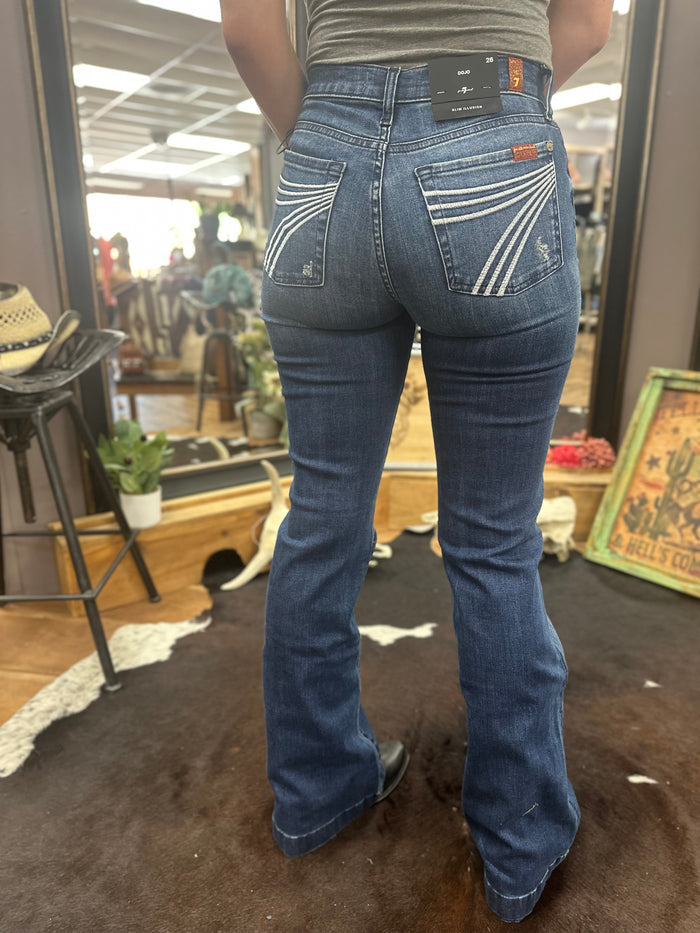 7 For All Mankind Lake Blue Dojo