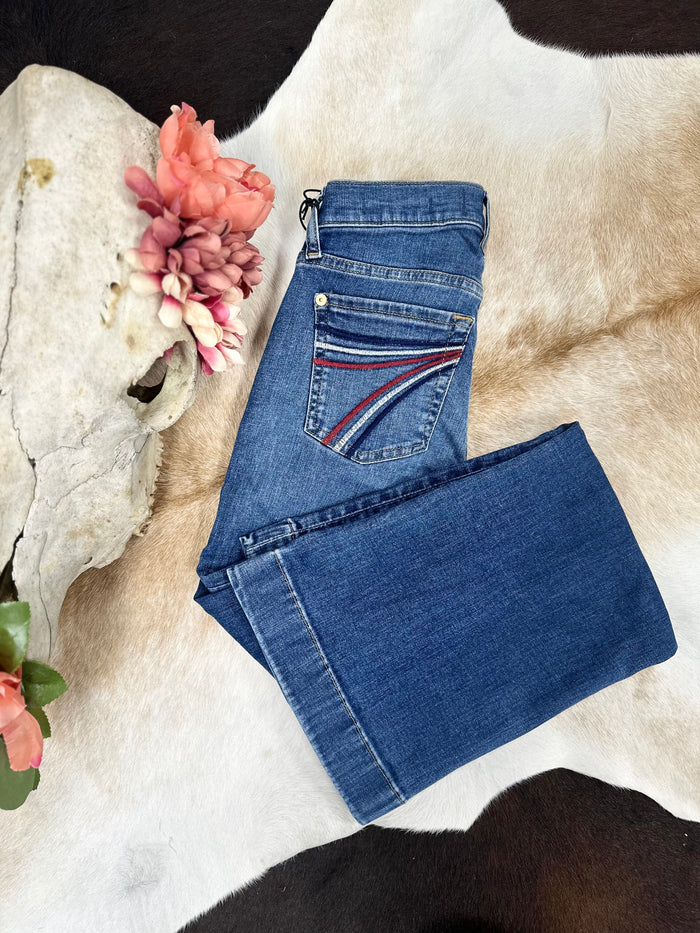 7 For All Mankind Stars and Stripes Flare- Tailorless
