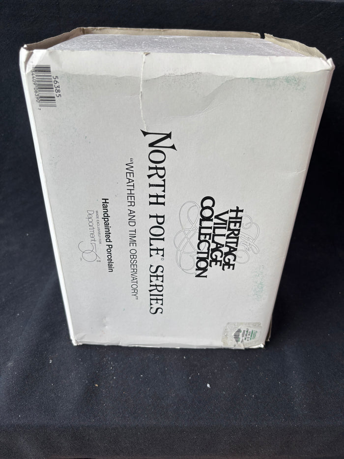 Dept. 56 “Weather & Time Observatory” Light Works