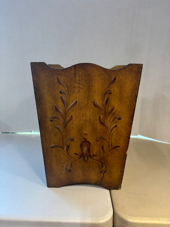 Wooden Waste Basket