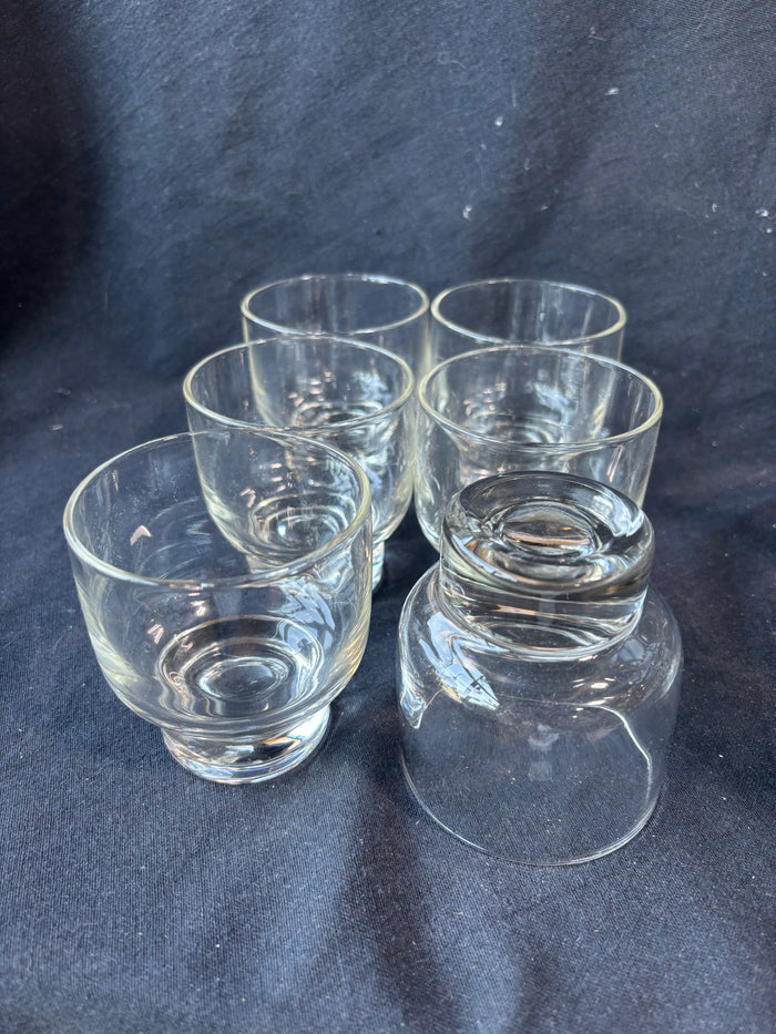 Clear Glass Punch Bowl Set-14 PCs