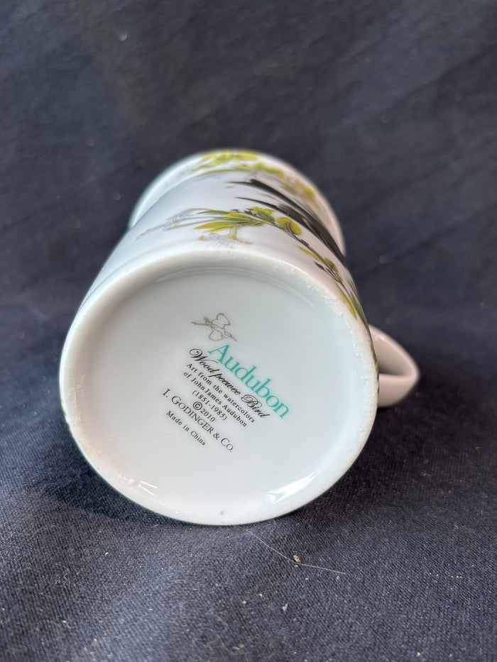 Godinger Audubon Art Wood PeeWee Bird Coffee Cup