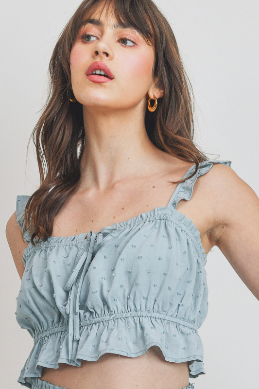 Abigail Woven Tank<br>***LAST ONE***